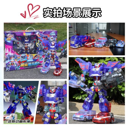 HELLO CARBOT 衝鋒戰士 晶獸戰隊 晶鑽暴風巨人 暴風X 猛獸巨人 玩具：圖片 9
