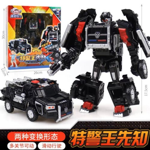 正版 hello carbot 衝鋒戰士 警探酷雷X 救援大力X 特警飛天X 暴風X 變形機器人 兒童玩具 糖果潮玩：圖片 13