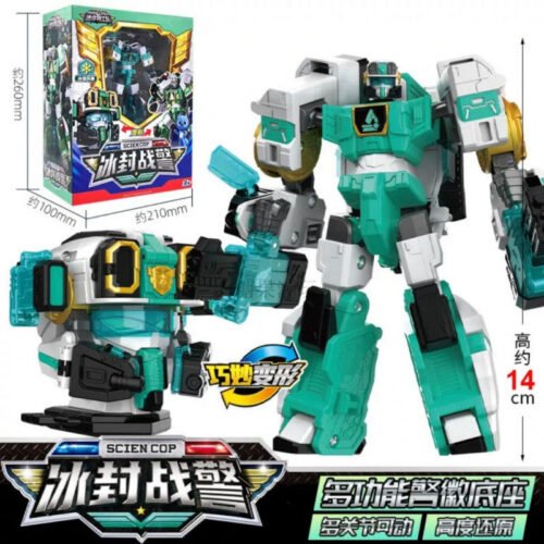 正版 MINI FORCE 迷你特工隊 最強警察系列 變形機器人 兒童玩具 變形玩具車 糖果潮玩 變形玩具車 機器人：圖片 21