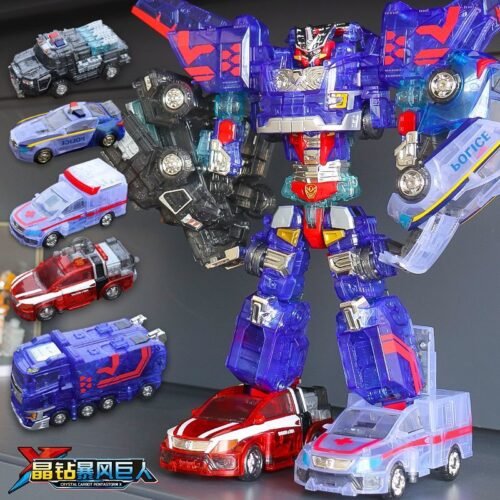 HELLO CARBOT 衝鋒戰士 晶獸戰隊 晶鑽暴風巨人 暴風X 猛獸巨人 玩具：圖片 5